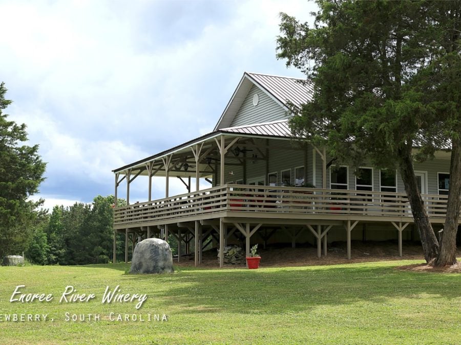 photo of enoree river winery newberry south carolina building and porch