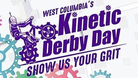 west columbia's kinetic derby day show us your grit