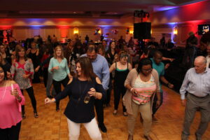 guests dance at the Taste of Lake Murray