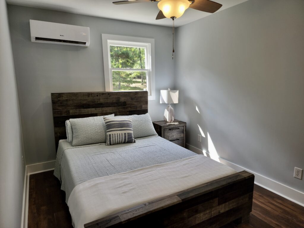 Bedroom at Miss Grace Short-term Rental Property in Chapin, SC