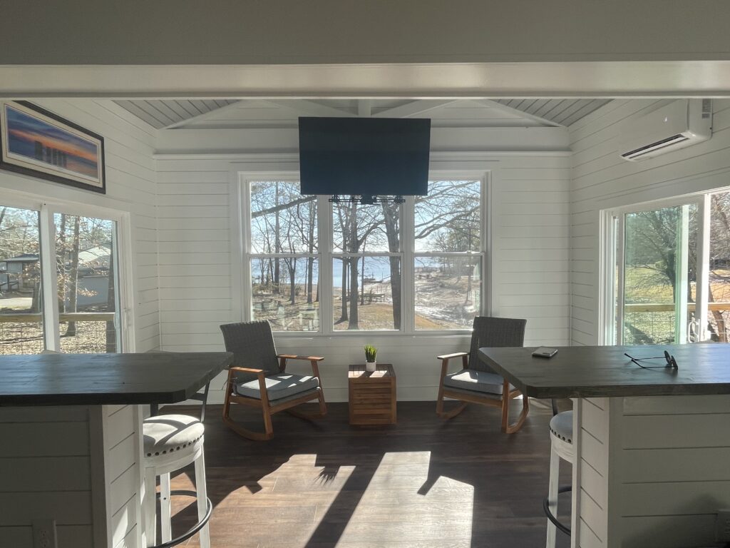 Sunroom at Miss Grace Short-term Rental Property in Chapin, SC