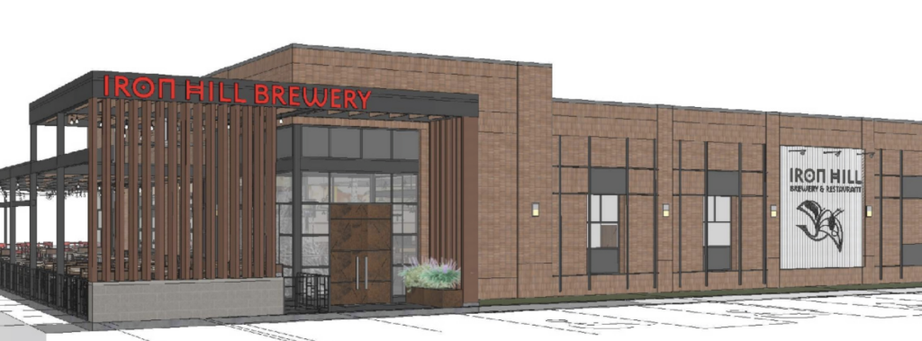 Iron Hill Brewery & Restaurant outside view plan