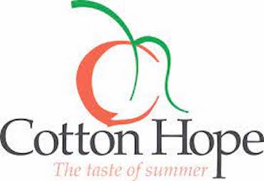 Cotton Hope Farms peach logo